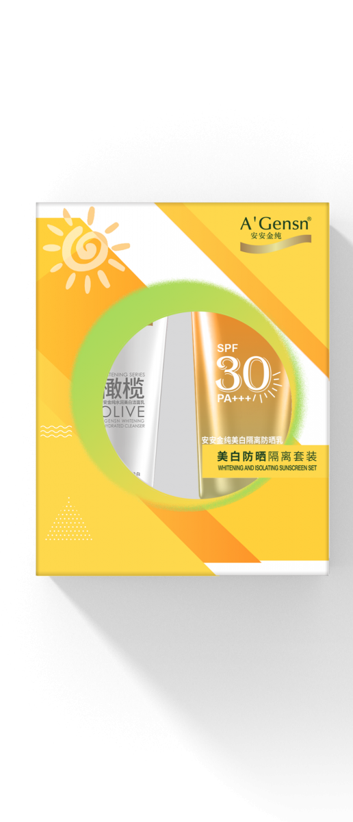 bevictor伟德金纯美白防晒隔离套装